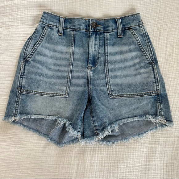 Aerie High waist Elastic Back Shorts XS - Picture 1 of 3